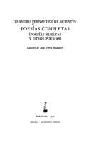 Portada de Poesías completas