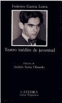 Portada de Teatro inédito de juventud