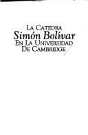 Portada de La Cátedra Simón Bolívar en la Universidad de Cambridge