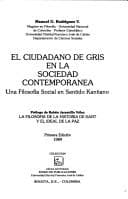 Portada de El ciudadano de gris en la sociedad contemporánea