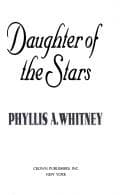 Portada de Daughter of the stars