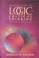 Portada de Introduction to logic and critical thinking
