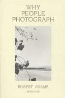 Portada de Why people photograph