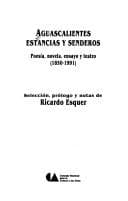 Portada de Aguascalientes, estancias y senderos