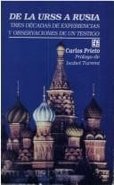 Portada de De la URSS a Rusia