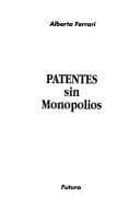 Portada de Patentes sin monopolios