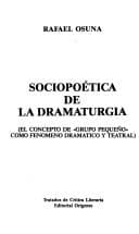 Portada de Sociopoética de la dramaturgia