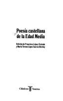 Portada de Poesía castellana de la Edad Media
