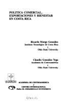 Portada de Política comercial, exportaciones y bienestar en Costa Rica