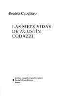 Portada de Las siete vidas de Agustín Codazzi