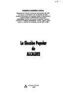 Portada de La elección popular de alcaldes
