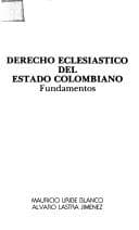 Portada de Derecho eclesiástico del Estado Colombiano