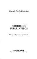 Portada de Prohibido fijar avisos