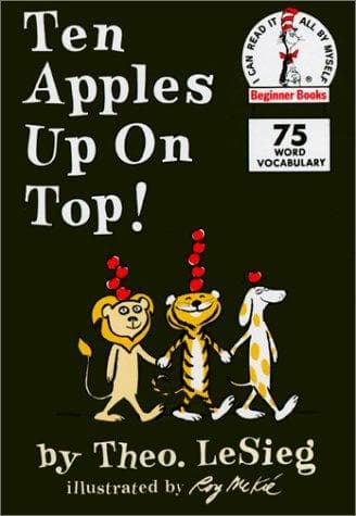 Portada de Ten Apples Up on Top! (I Can Read It All by Myself Beginner Books)