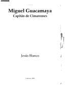 Portada de Miguel Guacamaya, capitán de cimarrones