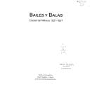 Portada de Bailes y balas