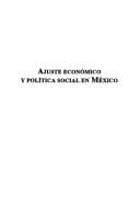 Portada de Ajuste económico y política social en México