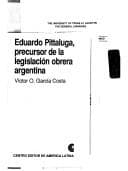 Portada de Eduardo Pittaluga, precursor de la legislación obrera argentina