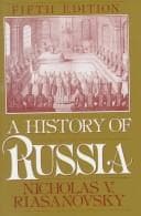 Portada de A history of Russia