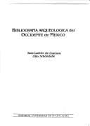 Portada de Bibliografía arqueológica del occidente de México