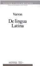 Portada de De lingua Latina