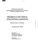 Portada de Desarrollo sin ciencia