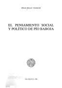 Portada de El pensamiento social y político de Pío Baroja