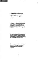 Portada de La democracia en Panamá