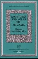 Portada de Escritoras españolas del siglo XIX