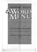 Portada de Random House word menu