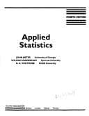 Portada de Applied statistics