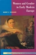 Portada de Women and gender in early modern Europe