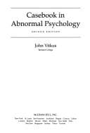 Portada de Casebook in abnormal psychology