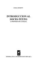 Portada de Introducción al socio-texto