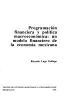 Portada de Programación financiera y política macroeconómica