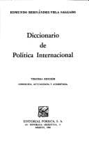Portada de Diccionario de política internacional