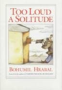 Portada de Too loud a solitude