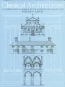 Portada de Classical architecture