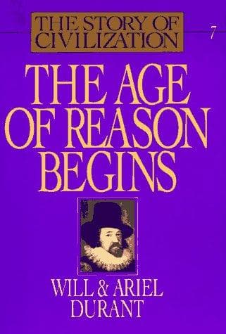 Portada de The Age of Reason Begins (The Story of Civilization VII)