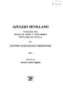 Portada de Azulejo sevillano