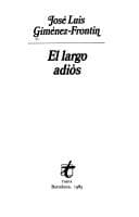 Portada de El largo adiós