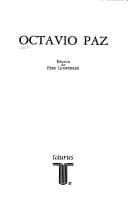Portada de Octavio Paz