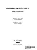 Portada de Business communication