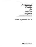 Portada de Professional practice for interior designers