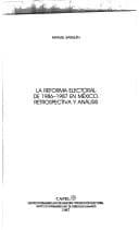 Portada de La reforma electoral de 1986-1987 en México