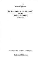 Portada de Moralidad y didactismo en el Siglo de Oro (1492-1615)