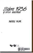 Portada de Sobre 1936 y otros escritos