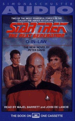 Portada de Star Trek Next Generation Q in-Law