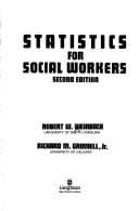 Portada de Statistics for social workers