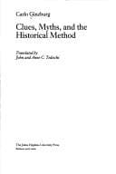 Portada de Clues, myths, and the historical method